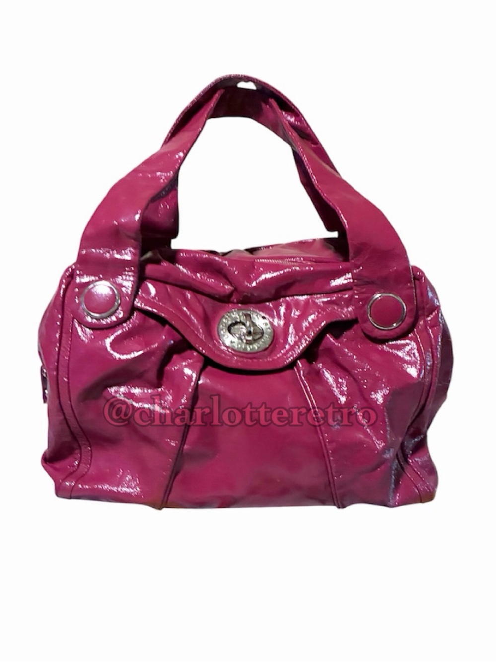 Y2K vtg Marc Jacobs REMY Patent Leather Bag